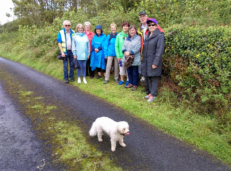 Clare Ramblers, Ballinruan, Mid Clare Way